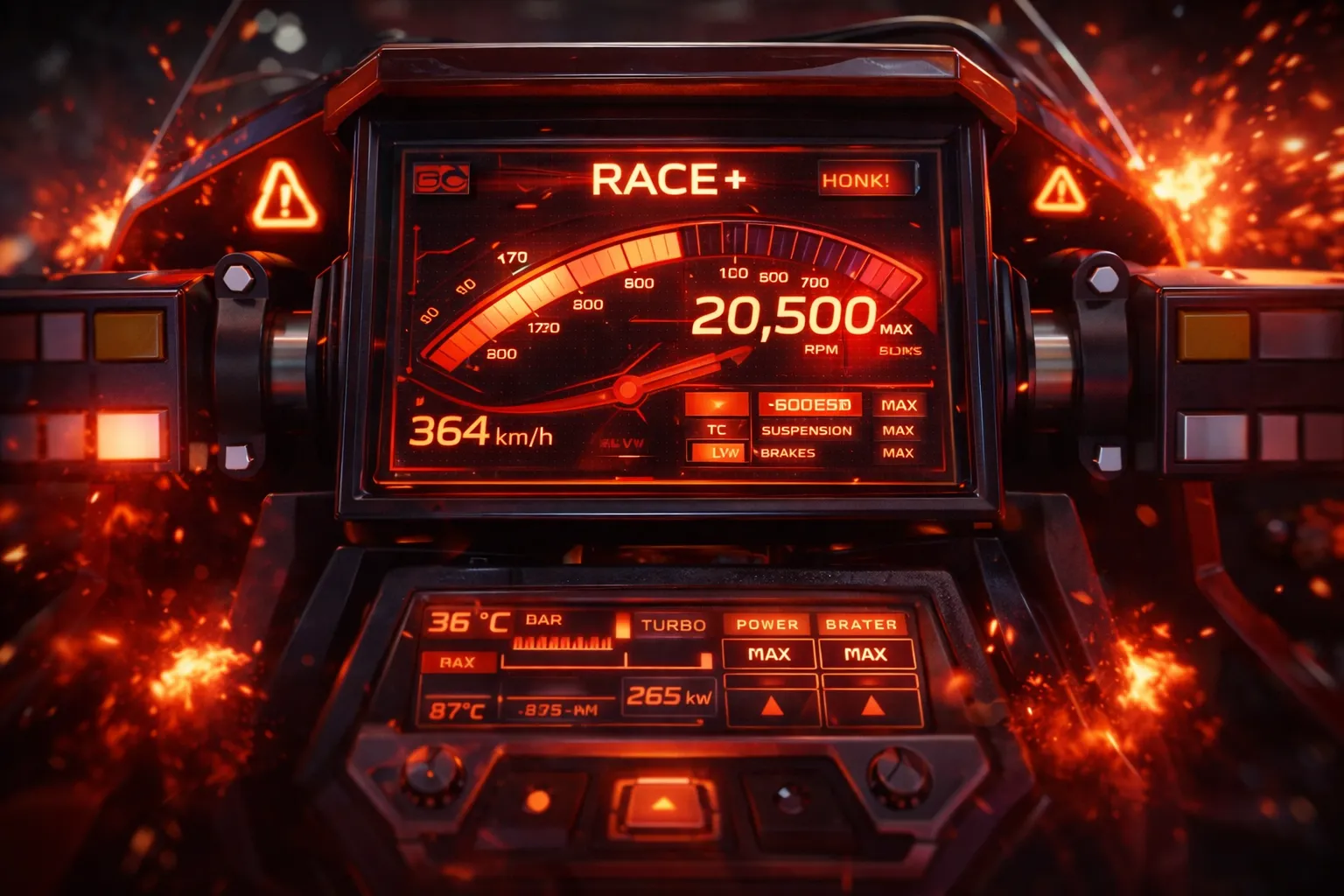 Modo de Pilotagem RACE+